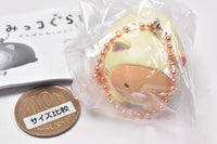 Sumikkogurashi Nekoninarikiri Mascot Key Chain [3.Tonkatsu]