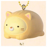 Sumikkogurashi Nekoninarikiri Mascot Key Chain [4.Neko]