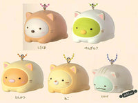 Sumikkogurashi Nekoninarikiri Mascot Key Chain [All 5 type set(Full Complete)]