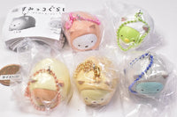 Sumikkogurashi Nekoninarikiri Mascot Key Chain [All 5 type set(Full Complete)]