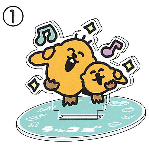RACCOS stand up! Acrylic stand [1.1]
