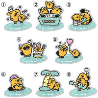 RACCOS stand up! Acrylic stand [All 8 type set(Full Complete)]