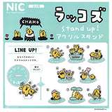 RACCOS stand up! Acrylic stand [All 8 type set(Full Complete)]
