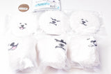 Manmaru Bichon Frise plush toy Badge & Mini Pouch [All 6 type set(Full Complete)]