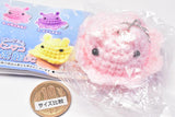 Amigurumi Mendako Aquarium ball chain [1.Strawberry milk]