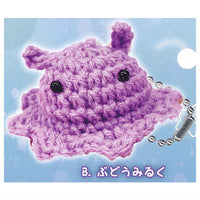 Amigurumi Mendako Aquarium ball chain [2.Grape milk]