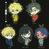 HIGH CARD rubber keychain [All 5 type set(Full Complete)]