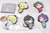 HIGH CARD rubber keychain [All 5 type set(Full Complete)]