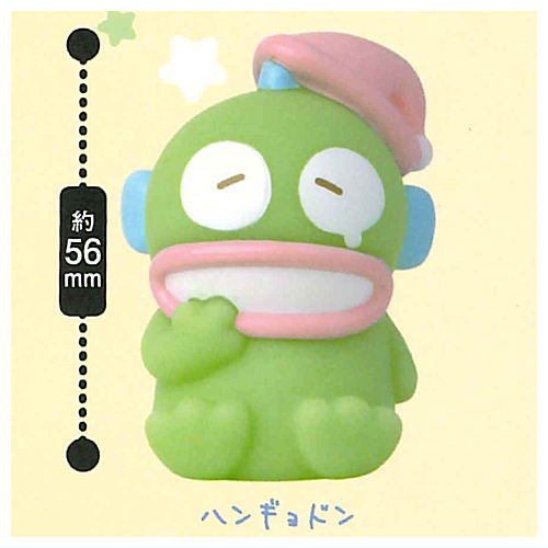 Sanrio Characters Hapidanbui Onemu! mascot light [1.Hangyodon]