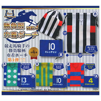 Super Thoroughbred Match Clothes Kinchaku Pouch ver.4 [All 4 type set (Full Complete)]