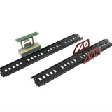 Mini Motor Train Part.3 E7 Series Hokuriku Shinkansen & 500 Series Sanyo Shinkansen [11.[Structure] Straight rail set]