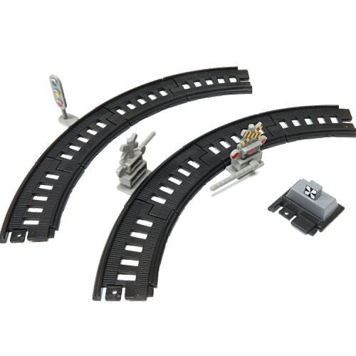 Mini Motor Train Part.3 E7 Series Hokuriku Shinkansen & 500 Series Sanyo Shinkansen [12.[Structure] Curved rail set]