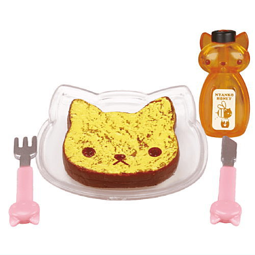 Nyanko kitchen Part.8 Nyanko Honey Cafe [3.Nyanko French toast and honey set]