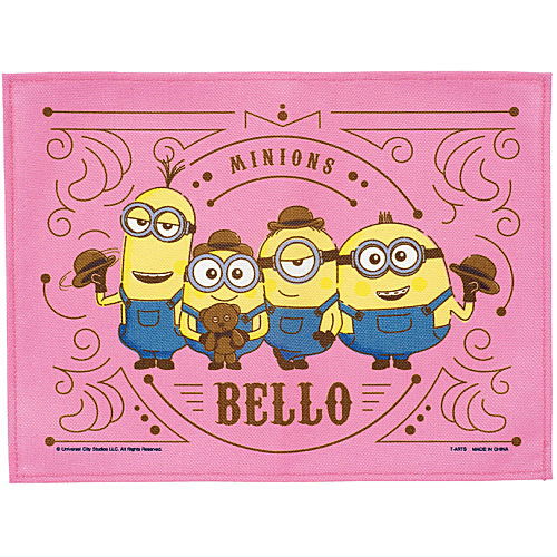 minions luncheon mat [2.I Wanna Be a Gentleman]