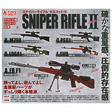 Die-cast 1/12 size Sniper Rifle mascot SECOND [All 5 type set (Full Complete)]