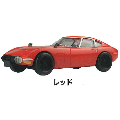 1/64 scale minicar MONO COLLECTION Toyota 2000GT [3.Red]
