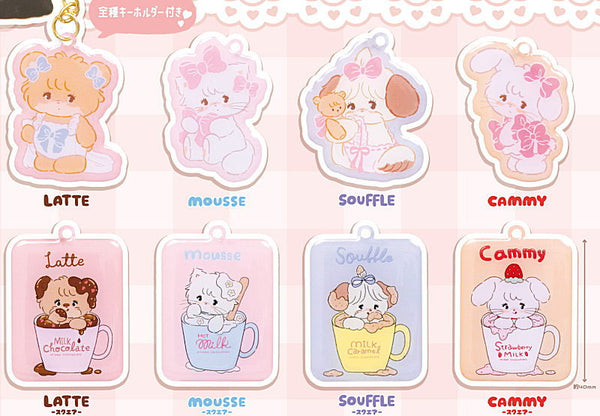 mikko illustrations Metal Key Holder [All 8 type set(Full Complete