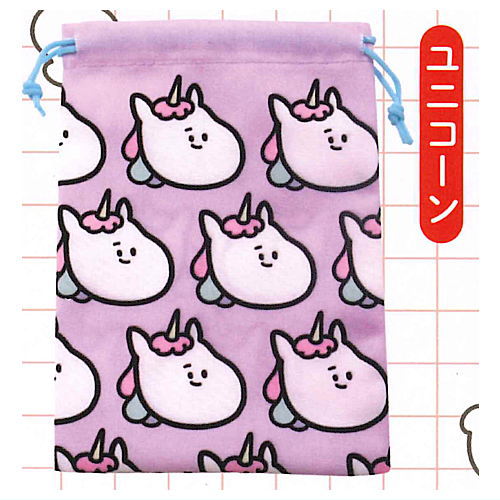 shibatamaa kinchaku pouch [3.Unicorn]