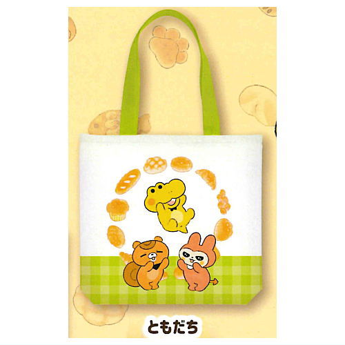 Coppepan wani Tote Bag with Zipper [2.Friend]