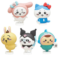 Chiikawa x Sanrio Characters Narikiri Figure [All 5 type set (Full Complete)]