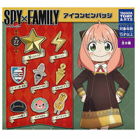 SPYxFAMILY icon pin badge [All 8 type set(Full Complete)]