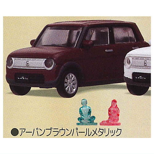 1/64PLUS Suzuki Lapin [4.Urban brown pearl metallic]