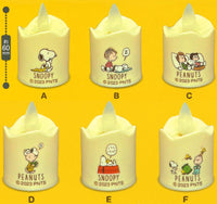 SNOOPY Yurayura candlelight [All 6 type set(Full Complete)]