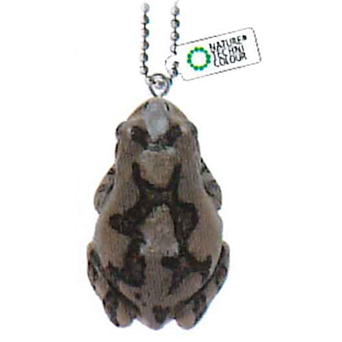 Nature Techni colour MONO PLUS Tree Frog Magnet & Ball Chain [12.Dark brown on brown ground (ball chain)]