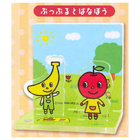 Yamaha Music School Character Pupple and Friends Diorama Acrylic Stand Pupple and Friends [1.Pupple and Banabo]