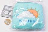 Cute square embroidery pouch [5.Sun & spider]