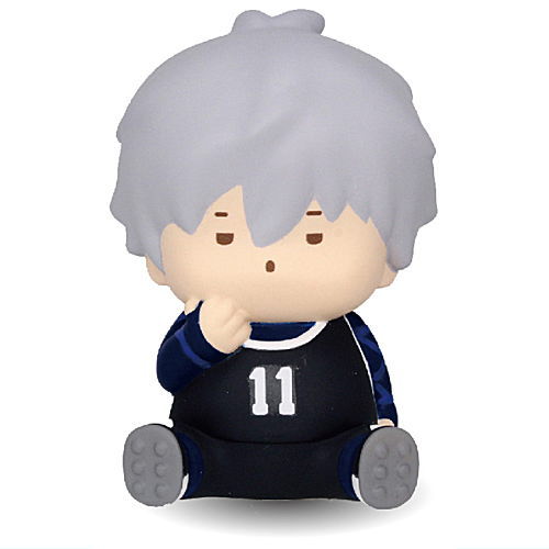 Chubby Chubby Bluelock Sofubi Figure [4.Seishiro Nagi]