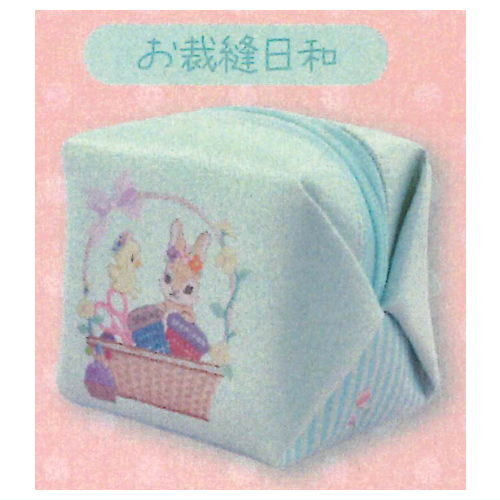 Spica-pika Embroidery Artist Yamanouchiyui Cube Pouch [4.Sewing day]