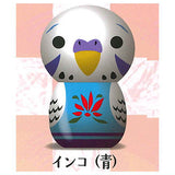 Torisanno kokeshi [2.Parakeet (blue)]