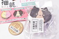 Nekobu handmade miniature cat cookie BC [2.Hachiware chocolate cat]