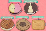 Nekobu handmade miniature cat cookie BC [All 5 type set(Full Complete)]