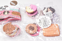 Nekobu handmade miniature cat cookie BC [All 5 type set(Full Complete)]