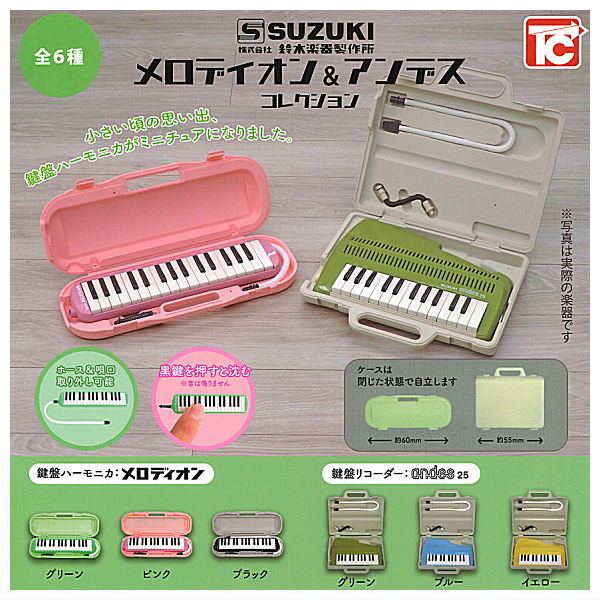 Suzuki Musical Instruments Mfg. Melodyon & Andes Collection [All 6 typ ...