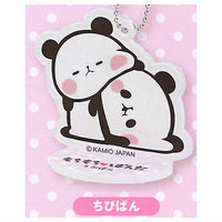 Mochi mochi panda acrylic stand ball chain [1.Chibipan]