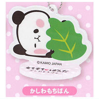 Mochi mochi panda acrylic stand ball chain [3.Kashiwamochipan]