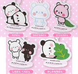 Mochi mochi panda acrylic stand ball chain [All 5 type set(Full Complete)]