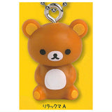 Rilakkuma figure keychain [1.Rilakkuma (A)]