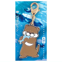 Aquarium metal charm [1.Otter]