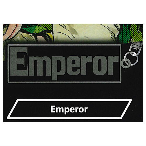 Initial D metal key chain Part.1 [6.Emperor]