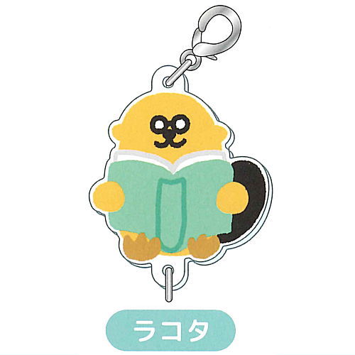 Raccos tsunagaru! acrylic charm [3.Rakota]