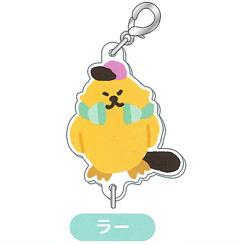 Raccos tsunagaru! acrylic charm [4.Ra-]