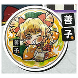 Pita! Deforme TV anime Kimetsu no Yaiba Entertainment District Arc Can badge [2.Zenko]