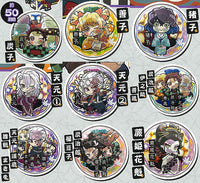 Pita! Deforme TV anime Kimetsu no Yaiba Entertainment District Arc Can badge [All 9 type set(Full Complete)]