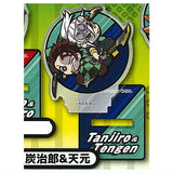 Pita! Deforme Kimetsu no Yaiba Icchidanketsu Acrylic Stand [5.Tanjirou & Tengen]