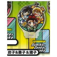 Pita! Deforme Kimetsu no Yaiba Icchidanketsu Acrylic Stand [7.Sumiko & Zenko & Inoko]