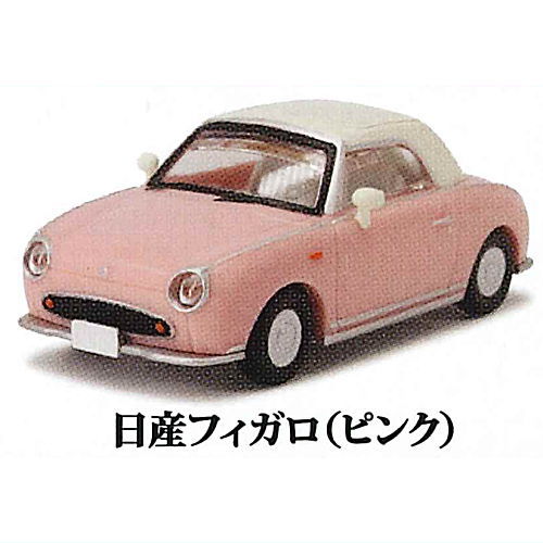 Hobby Gacha Nissan Figaro Collectable Minicar Part.2 [4.Pink]